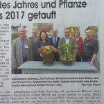 Pflanzentaufe Mittelfranken 2017